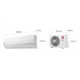Lg S24EC air conditioner 24000 btu inverter, Heat Pump, maximum surface area 120 m², Standard Plus, integrated WiFi