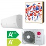 Lg air conditioner Dualsplit 9000+12000 btu inverter ArtCool Gallery, Heat Pump, max surface area 30+50 m², WiFi included