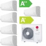 Lg Klimaanlage 5-räume R32 Inverter 10 kW Kühlen und Heizen, bis 160 m², integriertes WiFi (Optional Luftreiniger)
