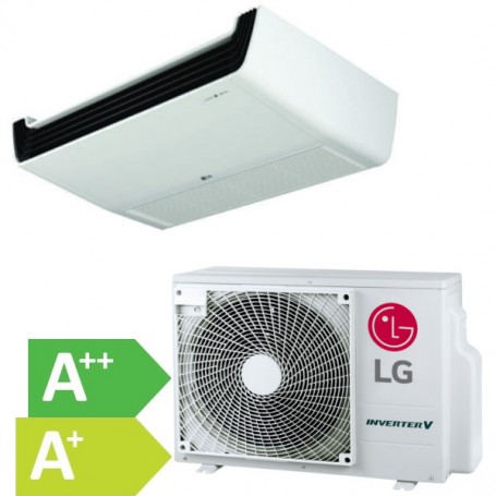 Lg UV24F Klimaanlage Deckengerät R32 Inverter Kühlen und Heizen 7 kW, bis 120 m² (Optional WiFi)