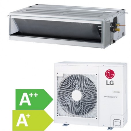 Lg UM36F Ducted Air Conditioner 36000 Btu inverter, Heat Pump, maximum surface area 200 m²
