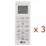 Lg Klimaanlage Trio-Set R32 Inverter 6 kW Kühlen und Heizen, bis 110 m², integriertes WiFi (Optional Luftreiniger)