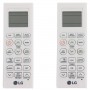 Lg air conditioner Dualsplit 12000+12000 btu inverter, Heat Pump, max surface area 50+50 m²