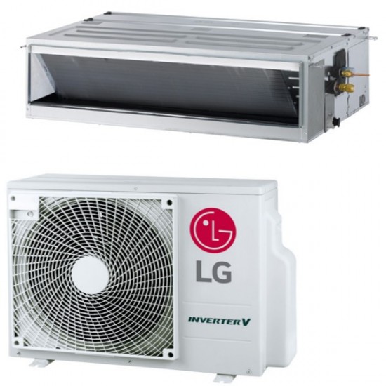 Lg Cm24f Ducted Air Conditioner 24000 Btu Inverter Heat Pump Maximum Surface Area 120 M² - 24 000 Btu Wall Air Conditioner With Heat