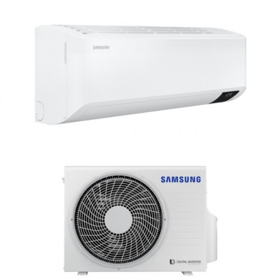 Samsung Ar24txfyawk Air Conditioner 24000 Btu Inverter Heat Pump Maximum Surface Area 90 M² Wifi Included - 24 000 Btu Wall Air Conditioner With Heat